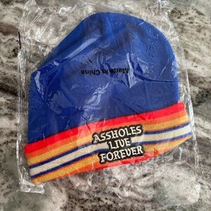 A.L.F. Linda Finegold Beanie Hat A**holes Live Forever